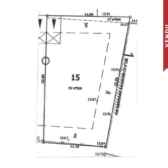  A MEZE IMMOBILIER : Terrain | MEZE (34140) | 300 m2 | 153 000 € 